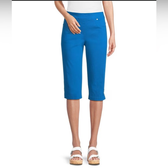 Allison Daley Pants - Allison Daley Tech Stretch Pull-On Skimmer Pants
